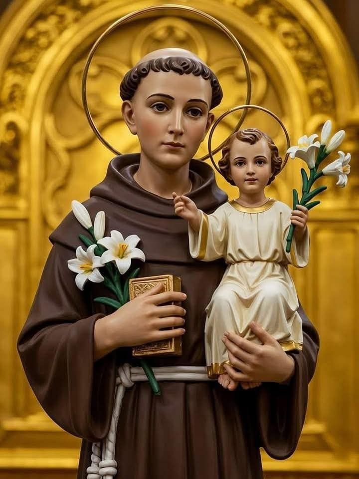 Imagem de Santo Antônio com o Menino Jesus